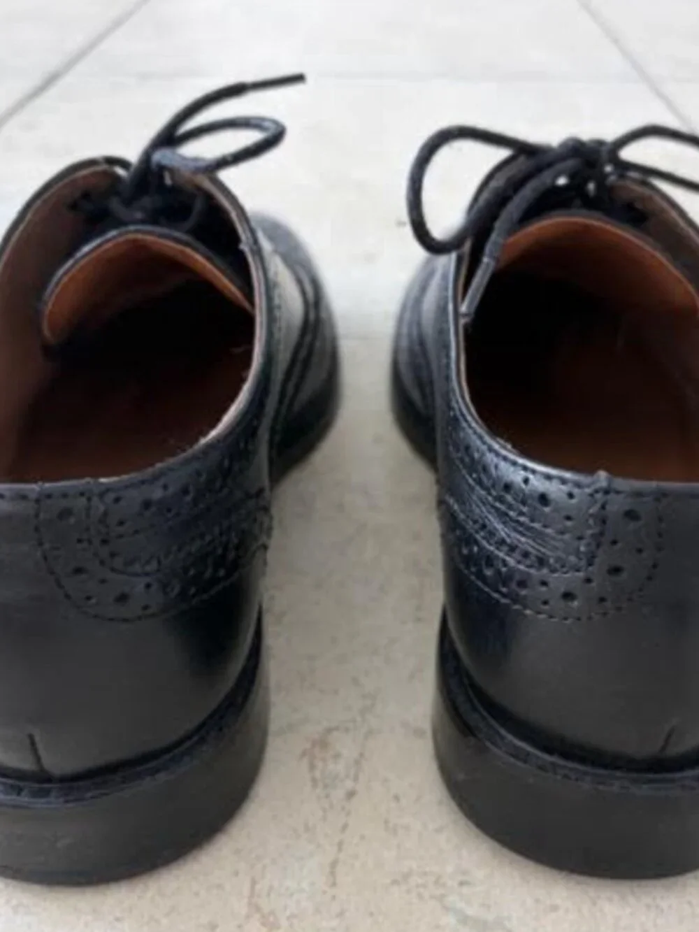 ALDO Men's Asoecia Oxford Dress Shoe Size 8 Black